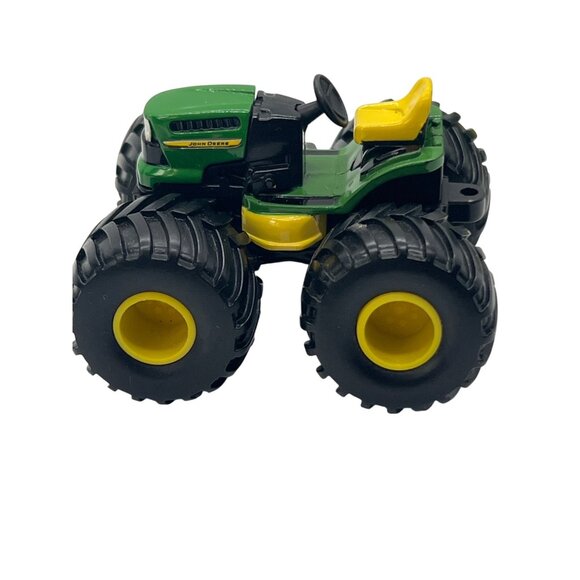 John Deere Mini Toy Tractor Monster Truck Lawn Mower Standard Tractor Green 3" - Picture 2 of 4